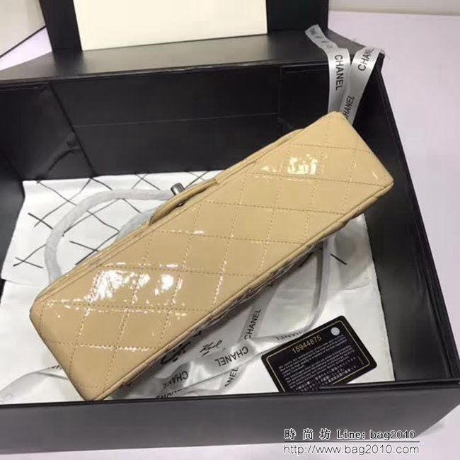 香奈兒CHANEL 升級版A1112小羊皮金銀鏈條單肩斜挎包 DSC1061
